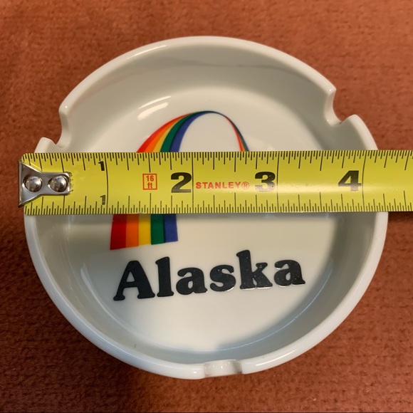 Vintage Alaska Rainbow Ashtray - Picture 7 of 7